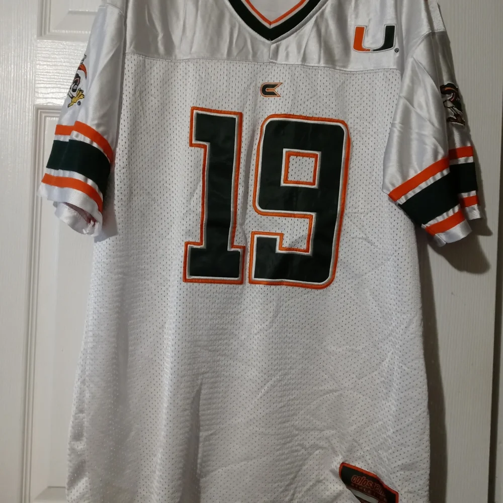 🏈UM FOOTBALL JERSEY CANES SWAGGER🏈 - Picture 16 of 16
